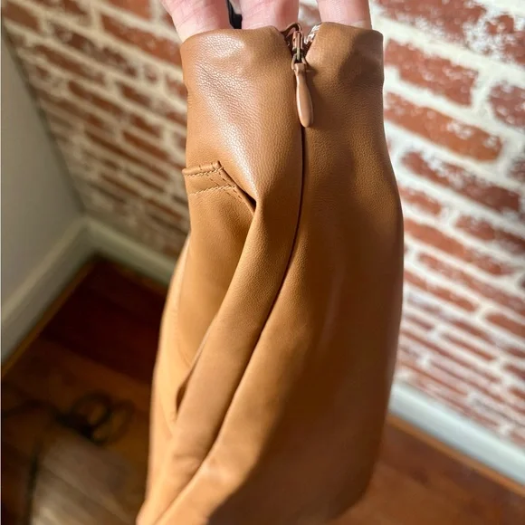 H&M brown vegan leather skirt - Picture 4 of 4